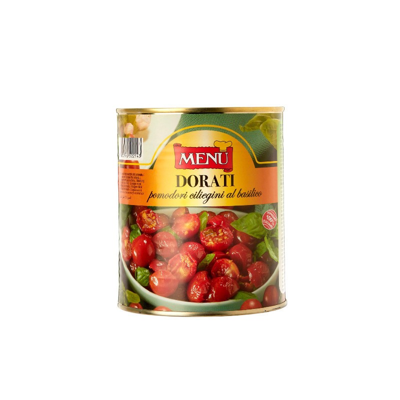 Rosii Cherry cu Busuioc 800 g