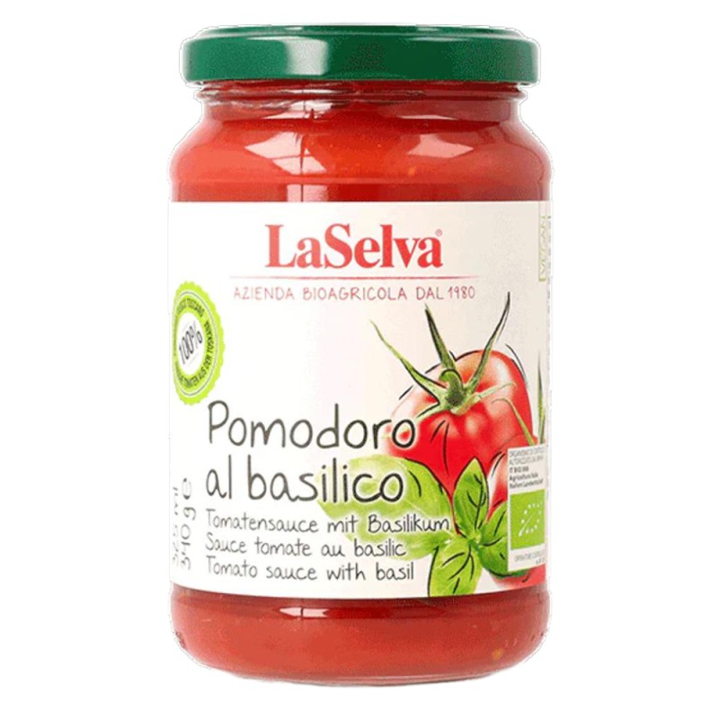 Rosii cu Busuioc, La Selva, Bio, 340 g