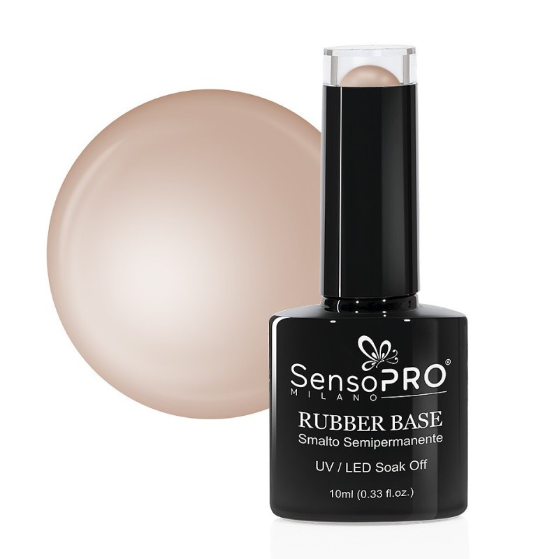 Rubber Base Gel SensoPRO Milano 10 ml, 56 Nude Beige