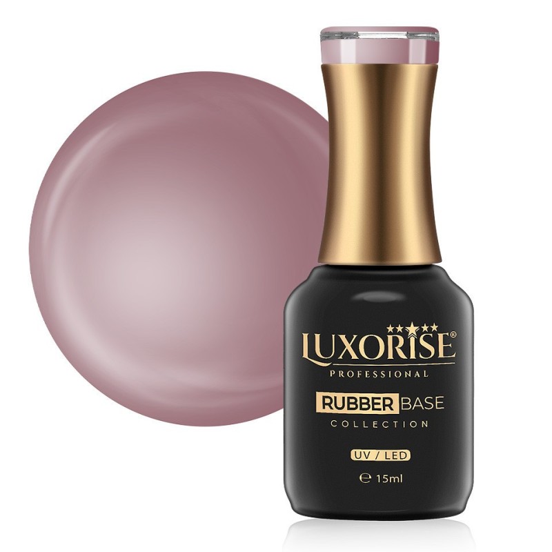 Rubber Base Luxorise Crystal Collection, Barely Blush 15 ml