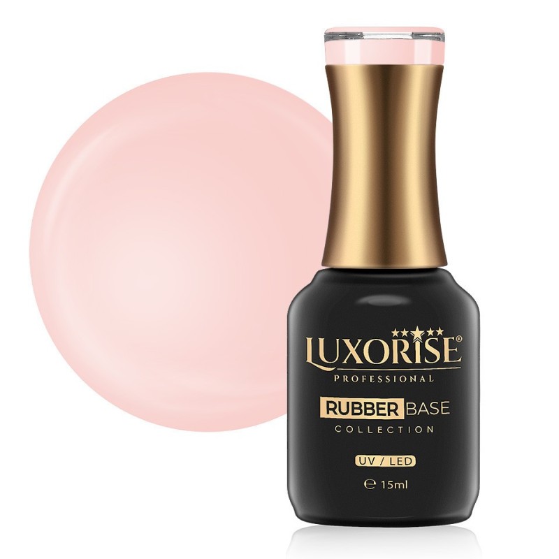 Rubber Base Luxorise French Collection, Blushing Up 15 ml