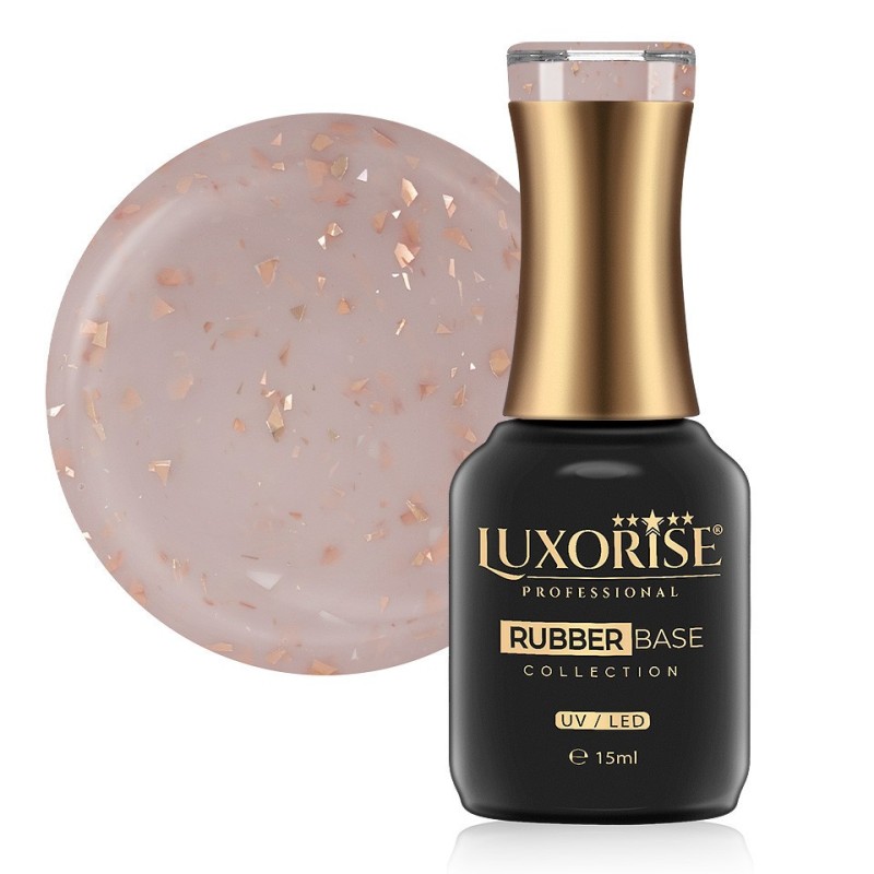 Rubber Base Luxorise Glamour Collection, Desert Breeze 15 ml