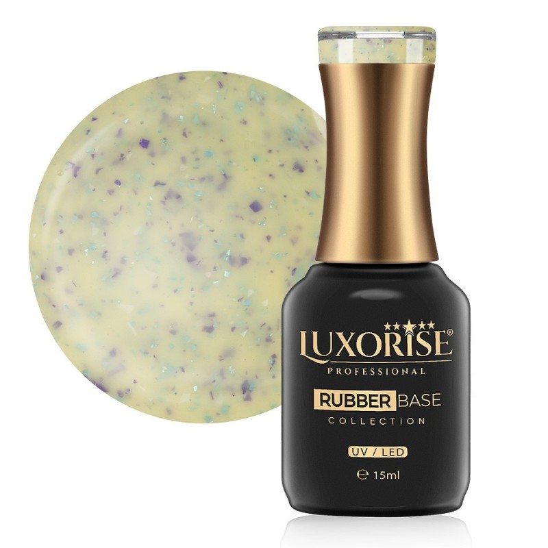Rubber Base Luxorise Sparkling Collection, Citrus Heart 15 ml