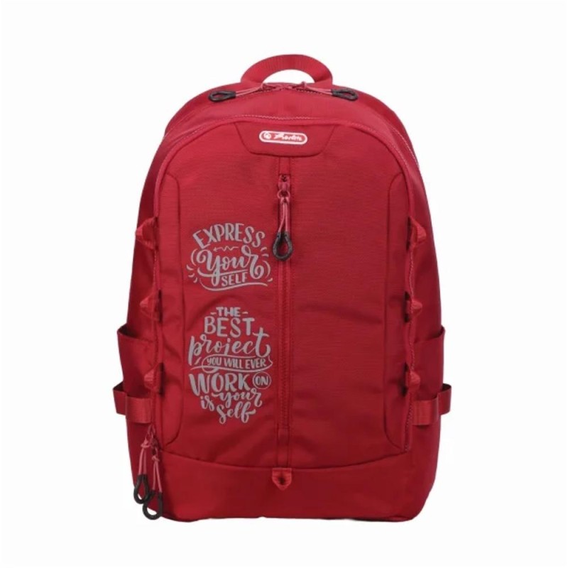 Rucsac Herlitz Boost Antigravity, 46 x 32 x 17 cm, Bordo