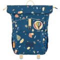 Rucsac Kanga Roll, Motiv Pebbles, 38 x 27 x 15 cm, Albastru