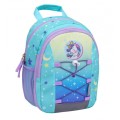 Rucsac Mini Kiddy, Motiv Cute Unicorn, 23 x 20 x 9 + 6 cm