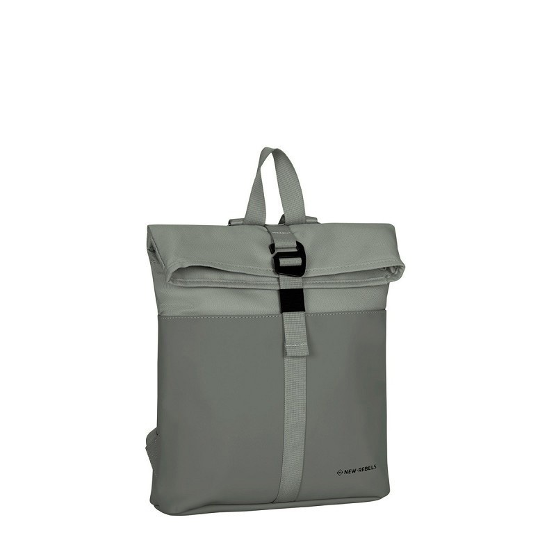 Rucsac New Rebels Bruce-Los Angeles Rolltrop, 27 x 8 x 33 cm, Antracit