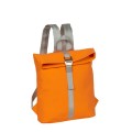 Rucsac New Rebels Mart-LOS Angeles Rolltrop Mini, 27 x 8 x 33 cm, Portocaliu Neon