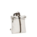 Rucsac New Rebels Tim Los Angeles Rolltrop Mini, 27 x 8 x 33 cm, Bej / Olive