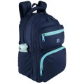 Rucsac Oxford Bicolor, Doua Compartimente, 44 x 32 x 18 cm Albastru Inchis