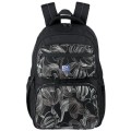 Rucsac Oxford Dream Tech Holografic, 2 Compartimente, 44 x 32 x 18 cm, Negru Floral