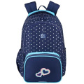 Rucsac Oxford Trolley Dots, 3 Compartimente, 44 x 29 x 22 cm, Roz, Herlitz