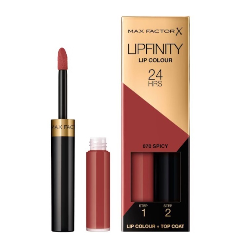 Ruj Lichid Max Factor Lipfinity 24H, 070 Spicy, 4.2 g