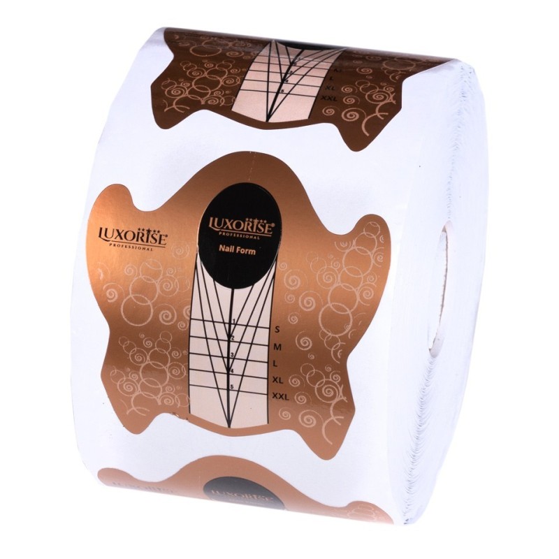 Sabloane Constructie Unghii Luxorise All Form, 500 Bucati