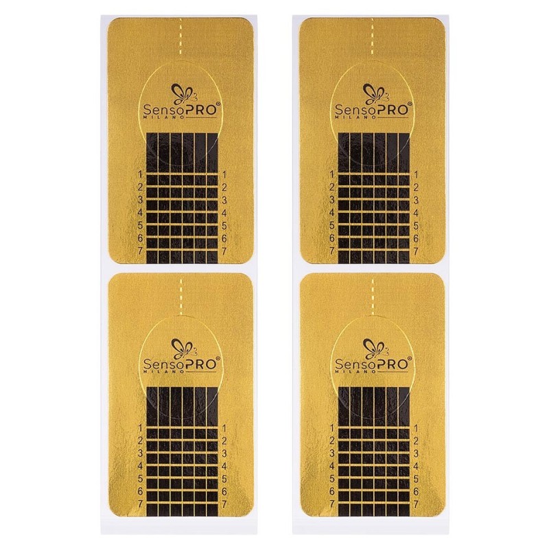 Sabloane Unghii Constructie SensoPRO Milano, 100 Bucati