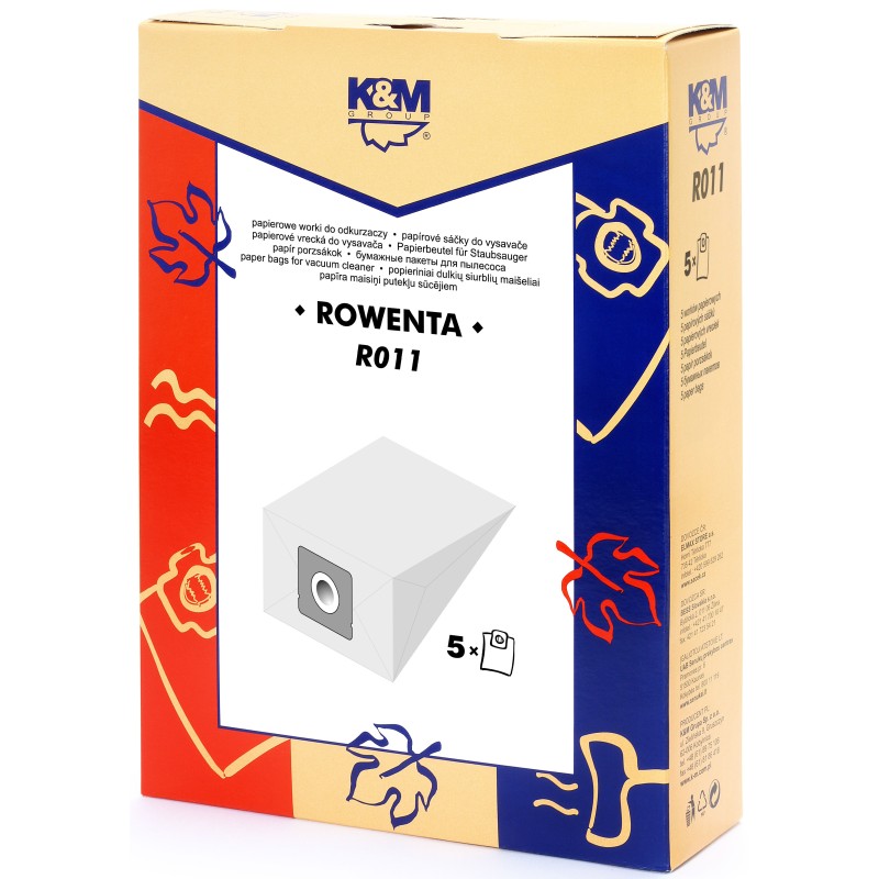 Sac Aspirator Rowenta ZR 17, Hartie, 5 x Saci, K&M