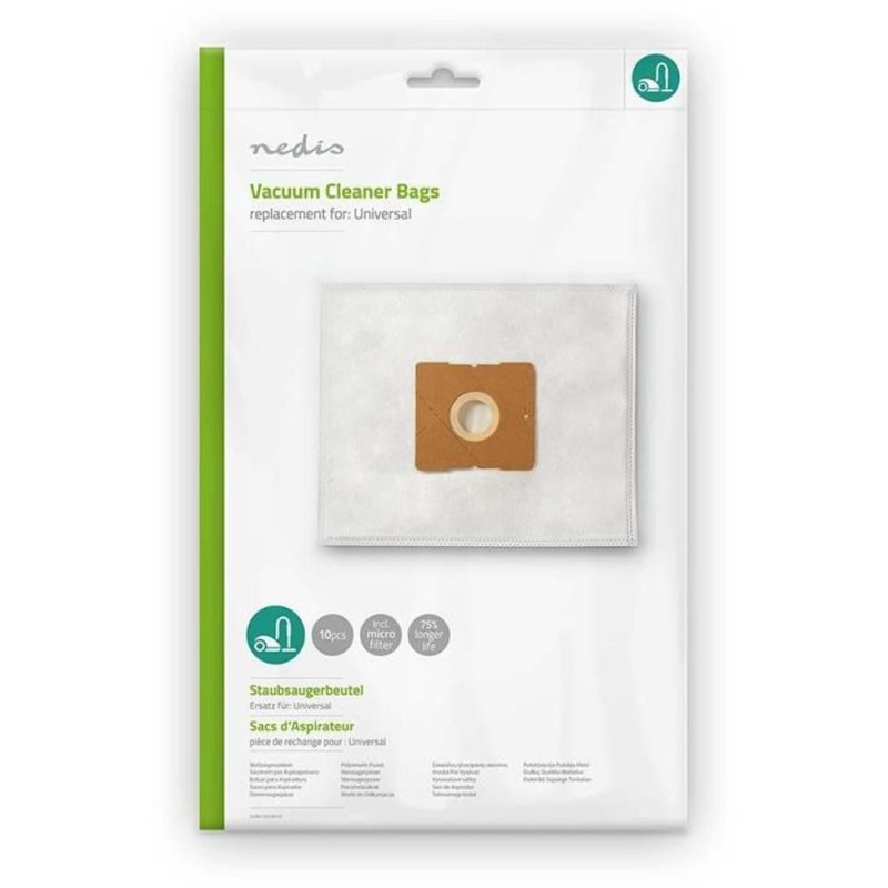 Sac Aspirator Universal, Nedis, Microfibra