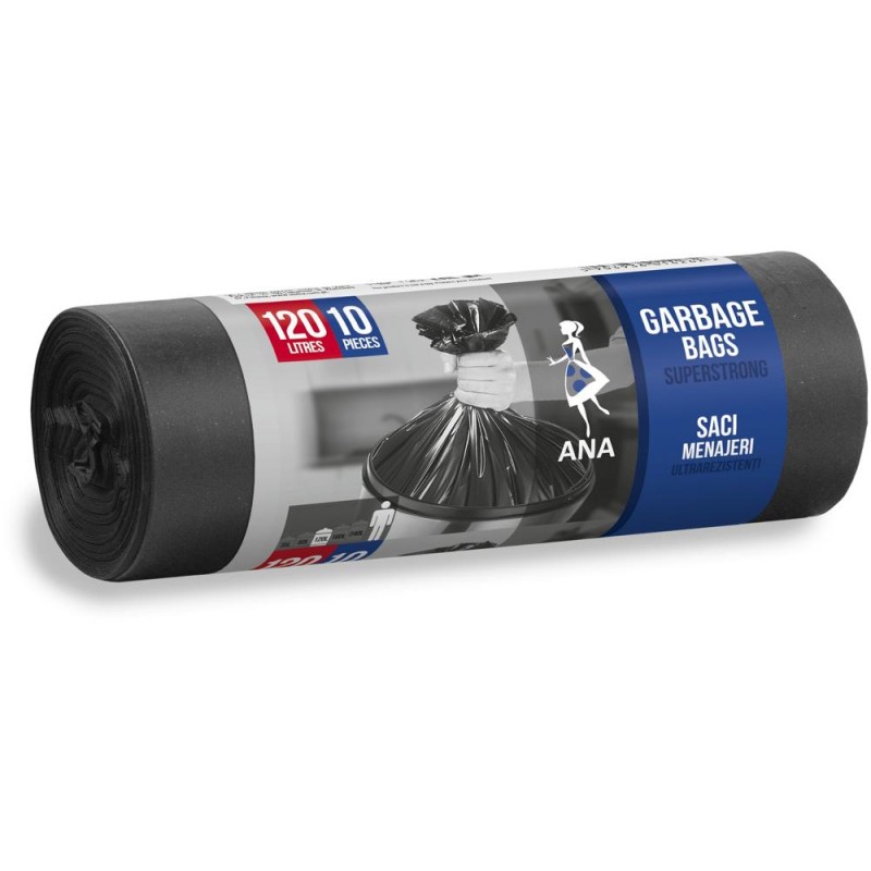 Saci Menajeri, 120 l, Anna, 10 Bucati