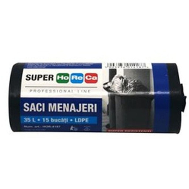 Saci Menajeri Horeca Super, 35 l, 15 Bucati