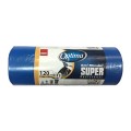 Saci Menajeri Sano Optima 120 l, Albastri, 10 Bucati / Rola