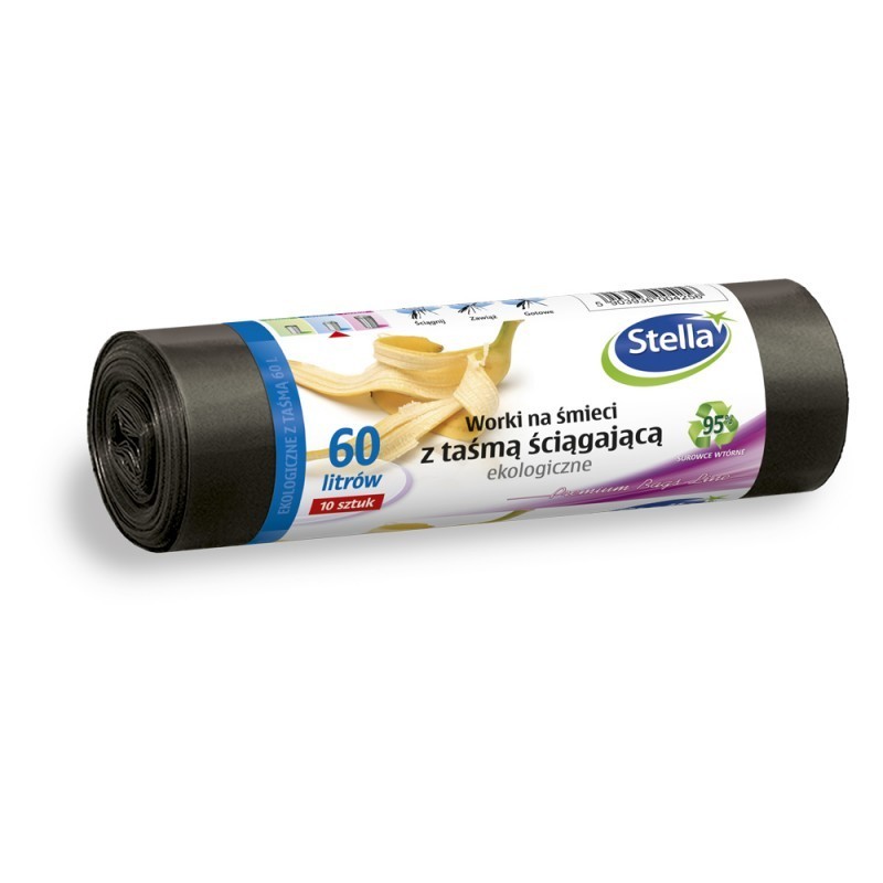 Saci Menajeri Stella cu Snur 60 l Ecologici 10B