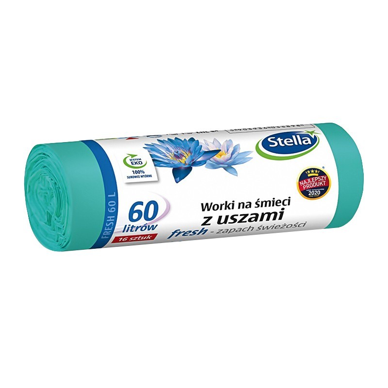 Saci Menajeri Stella Fresh cu Urechi 60 l 16 Bucati