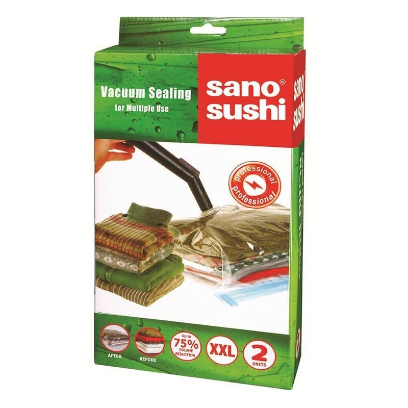 Saci Vacuum pentru Depozitare Sano Sushi 2  XXL 55 X 90 Cm