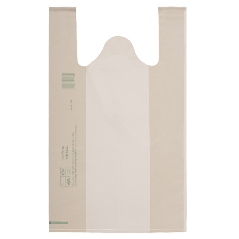 Sacose Biodegradabile, Compostabile, Albe, Mari 50 buc