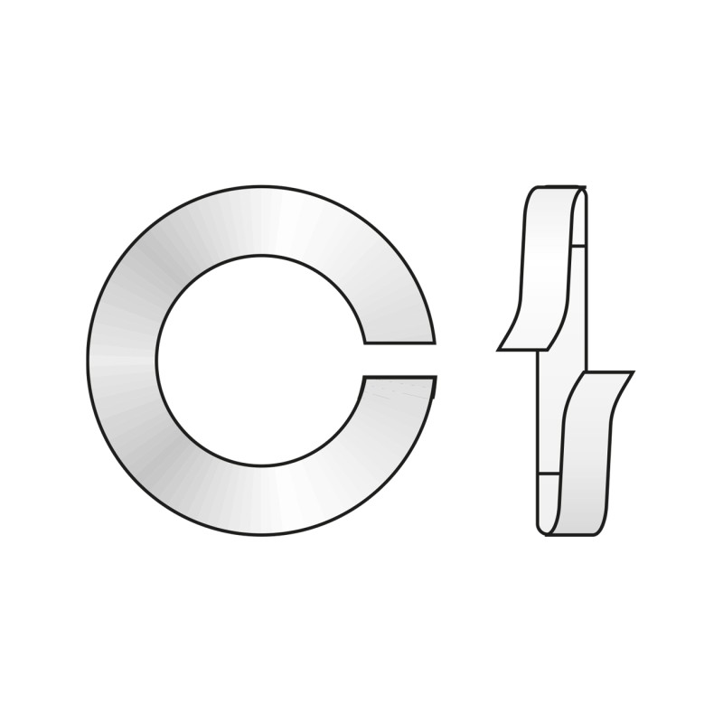 Saiba Grower Forma B din 127 Otel Zincat-18 0127B18S