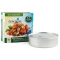 Salata de Macrou Toscana cu Legume Bio si Ulei de Floarea Soarelui Presat la Rece, Fontaine, 200 g