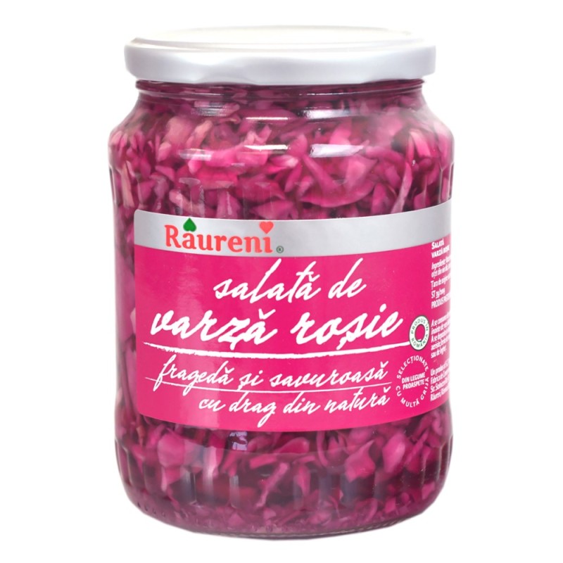 Salata de Varza Rosie, Raureni, 680 g