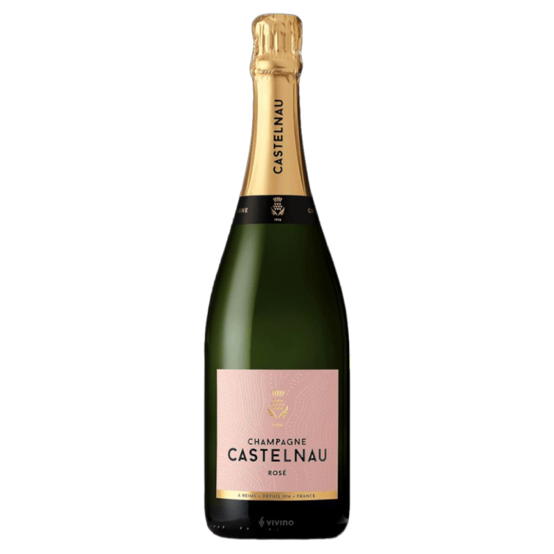 Sampanie Castelnau, Brut, Rose, 0.75 l