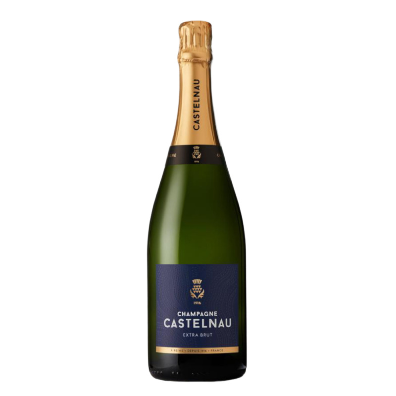 Sampanie Castelnau, Chardonnay, Extra Brut, 0.75 l