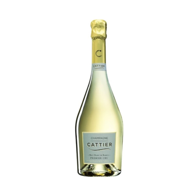 Sampanie Cattier Brut Blanc de Blancs, Premier CRU, Alcool 12.5%, 0.75 l