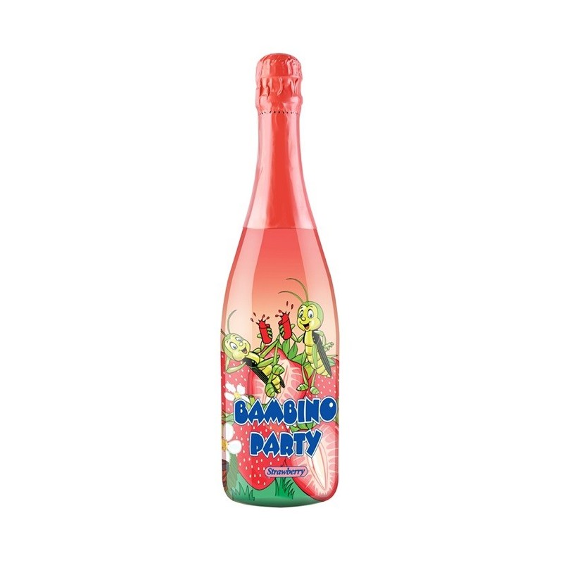 Sampanie Copii Bambino Party Capsuni 0.75 l