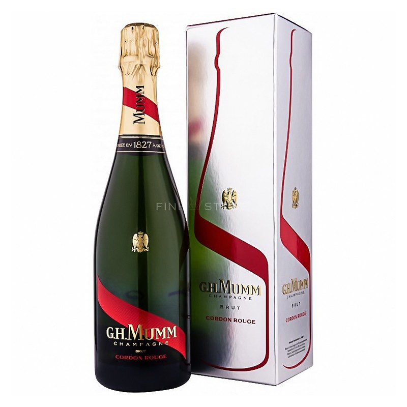 Sampanie Mumm Cordon Rouge Brut 12% Alcool, Cutie, 0.75 l