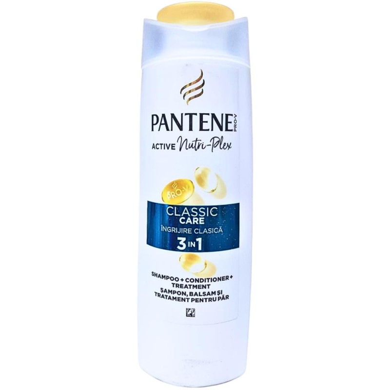 Sampon 3 in 1 Pantene, Active Nutri-Plex Classic Care, 200 ml