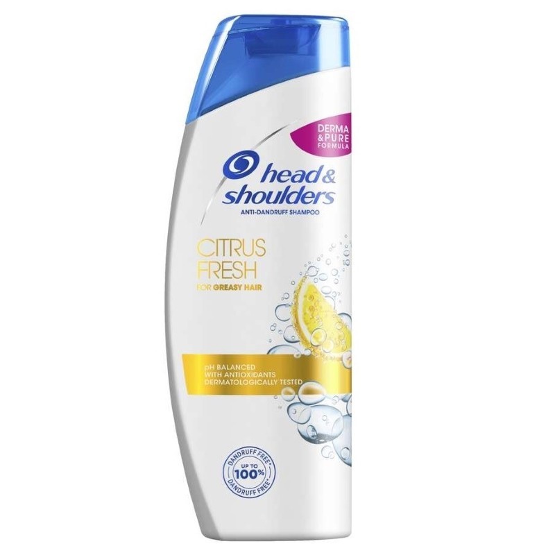 Sampon Anti-matreata Head & Shoulders Citrus Fresh pentru Par Gras, 360 ml