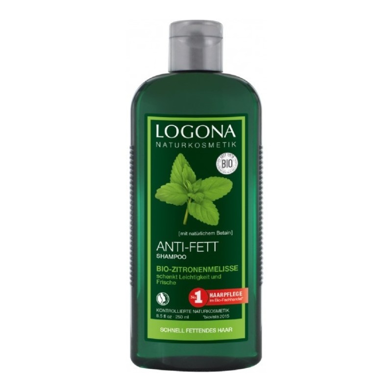 Sampon Antigrasime cu Roinita BIO, 250 ml, Logona
