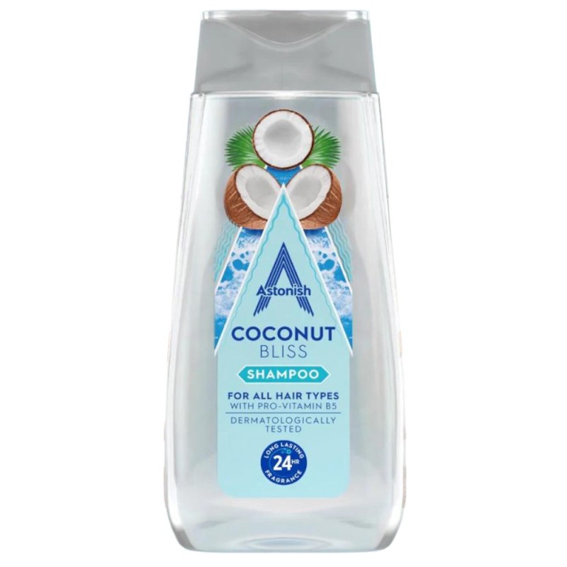 Sampon Astonish, Cocos, pentru Toate Tipurile de Par, 400 ml