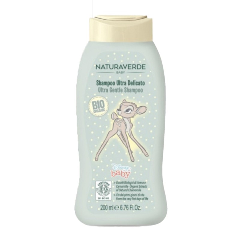Sampon Bio Delicat Naturaverde Baby Disney Bambi, 200 ml