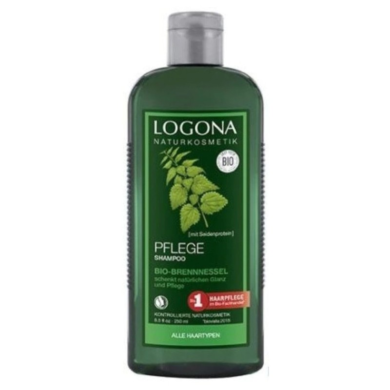 Sampon Bio Logona, pentru Toate Tipurile de Par, cu Urzica, 250 ml