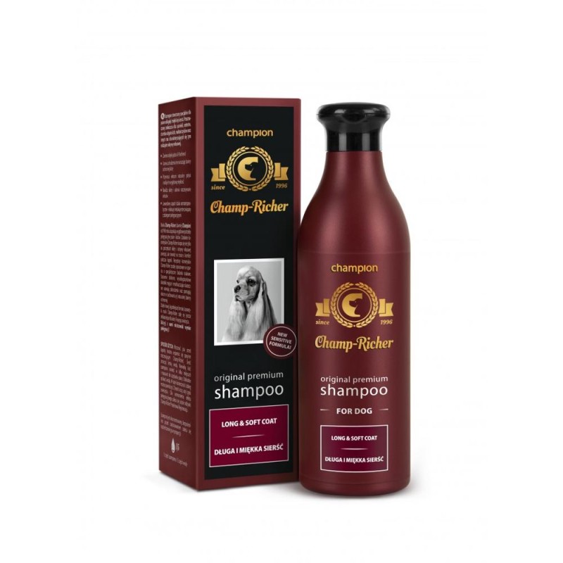 Sampon Champ-Richer, Caini Blana Lunga si Matasoasa 250 ml