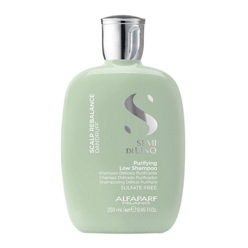 Sampon de Purificare Anti-matreata, Alfaparf Semi di Lino Scalp Rebalancing Purifying, 250 ml