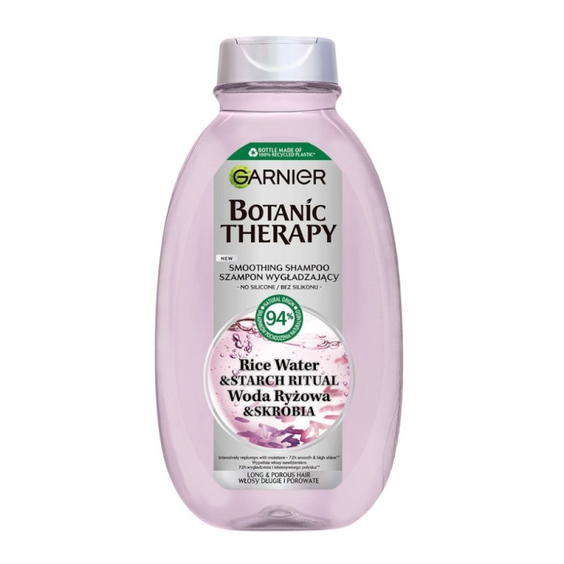 Sampon Garnier Botanic Therapy Rice Water, pentru Par Lung, 400 ml