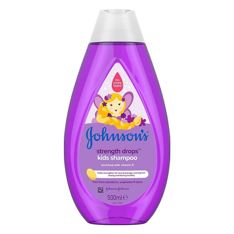Sampon Johnson's Baby, pentru Par Rezistent, 500 ml