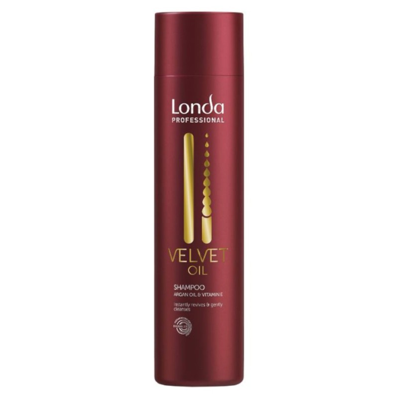 Sampon Londa Professional Velvet Oil, cu Ulei de Argan, 250 ml