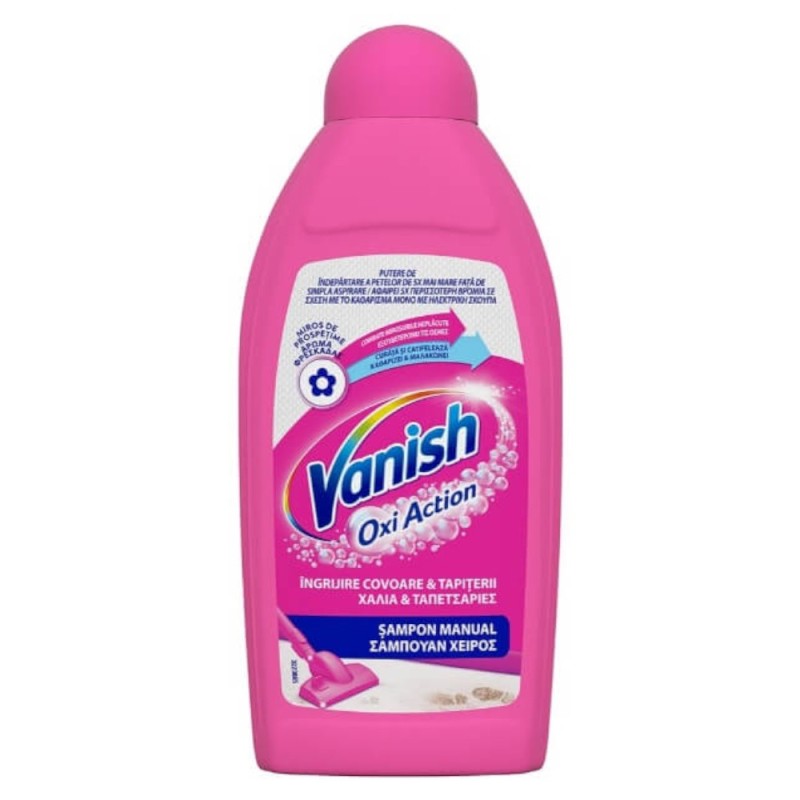 Sampon Manual pentru Covoare Vanish Oxi Action, 500 ml