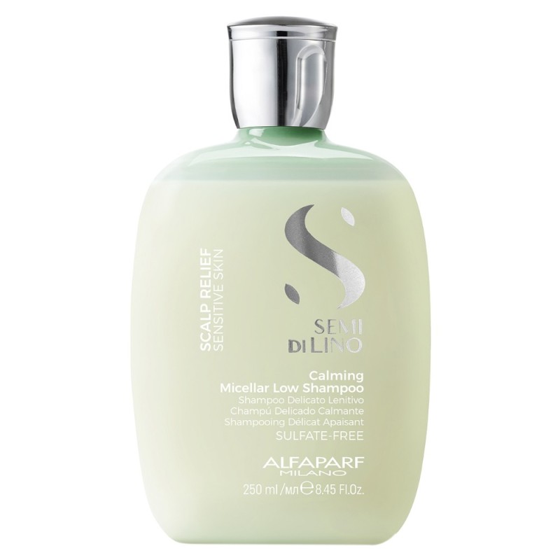 Sampon Micelar Calmant Alfaparf Semi di Lino Scalp Relief, pentru Scalp Sensibil, 250 ml