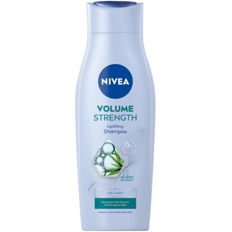 Sampon Nivea Volume Strength, cu Extract de Bambus, 250 ml